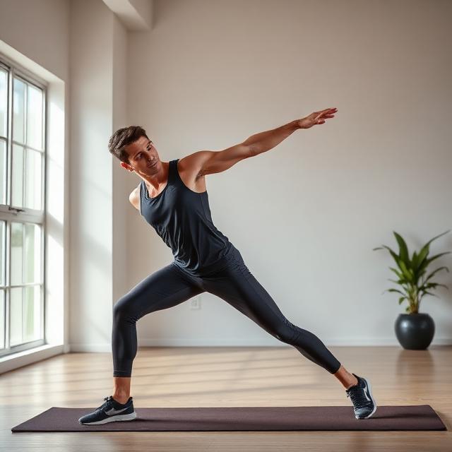 Експерт демонструє техніку вправ