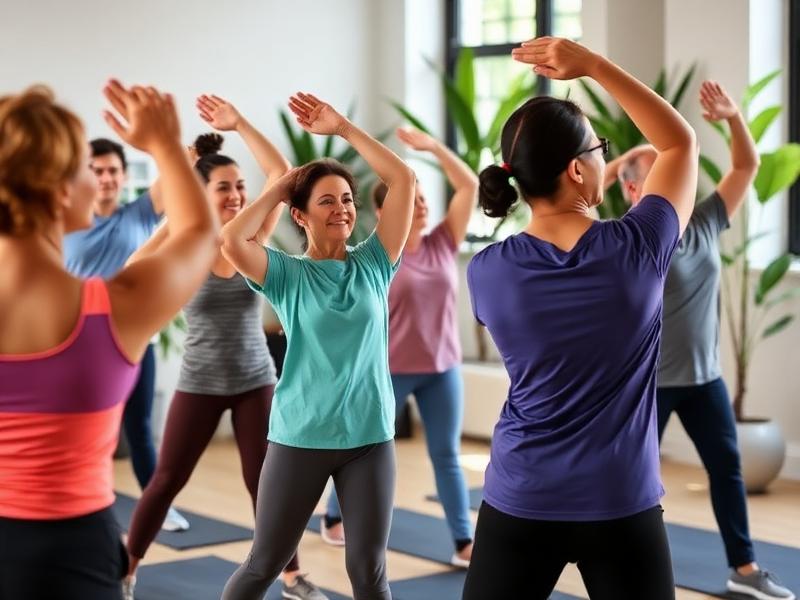 Групові заняття з м'якого зміцнення м'язів